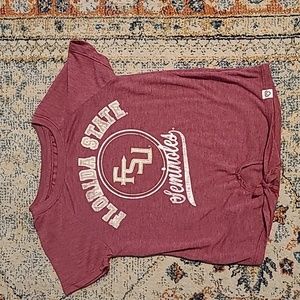 FSU, Florida State University, girl's shirt, size M (7/8)